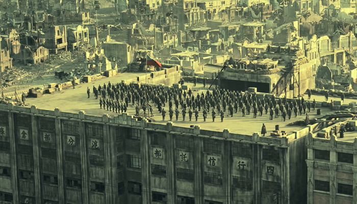 该片取材于1937年淞沪会战,讲述了被称作八百壮士