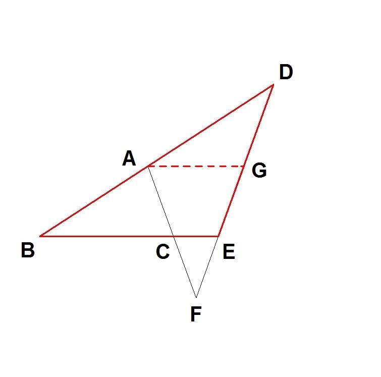 相似三角形的五个判定